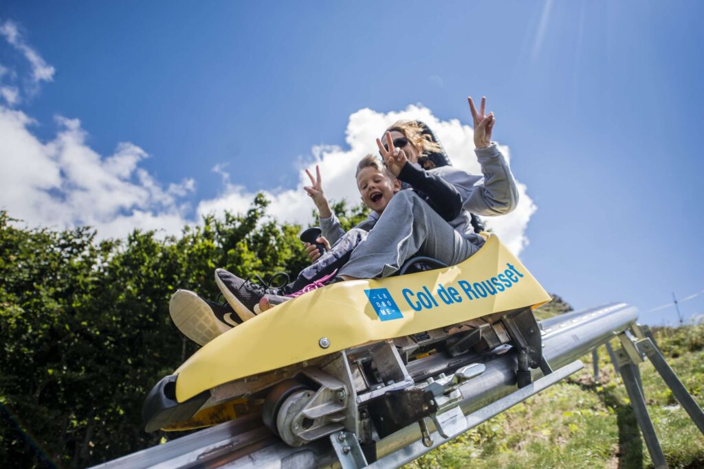 Luge sur rail Col de Rousset / 10 tours