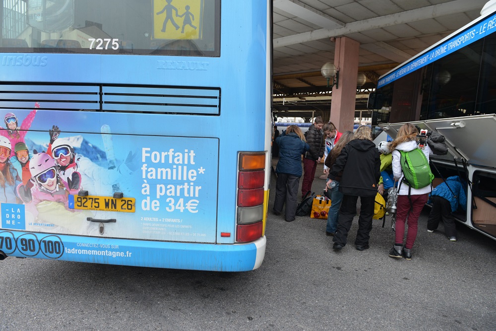 Navette seule Font d'Urle - Départ Valence / Gare TGV / Bourg de Péage